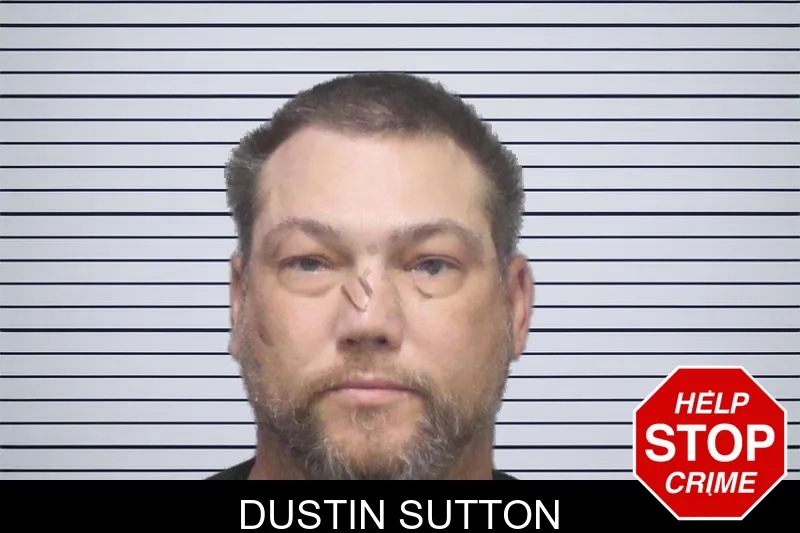 Dustin Sutton mugshot
