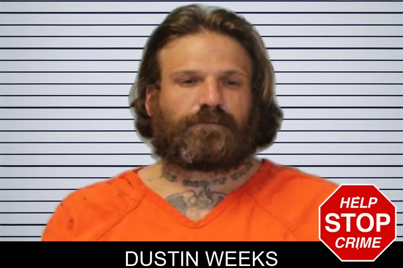 Dustin Weeks mugshot