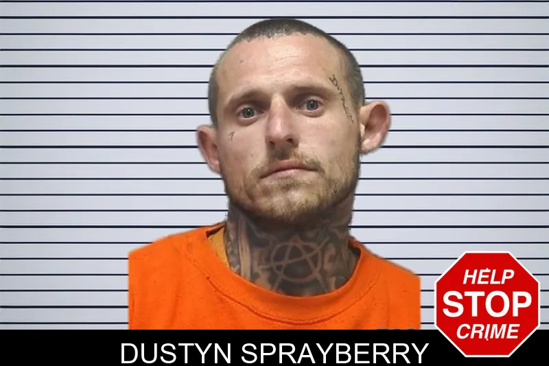 Dustyn Sprayberry mugshot