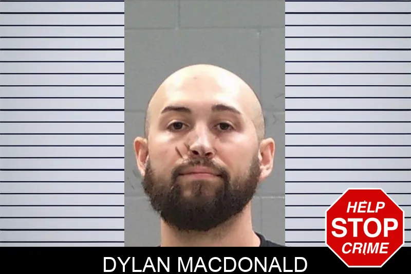 Dylan Macdonald mugshot
