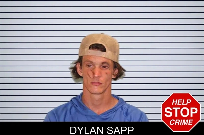 Dylan Sapp mugshot
