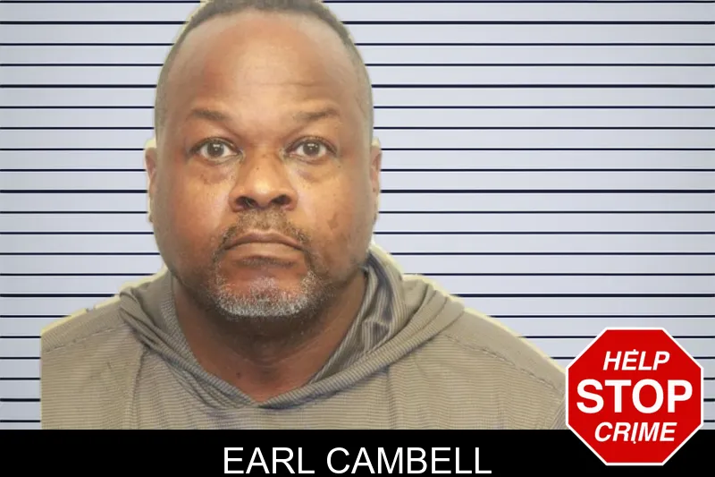 Earl Cambell mugshot