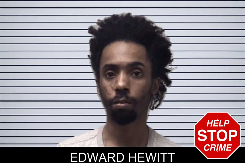 Edward Hewitt mugshot
