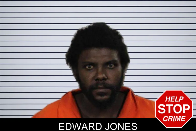 Edward Jones mugshot