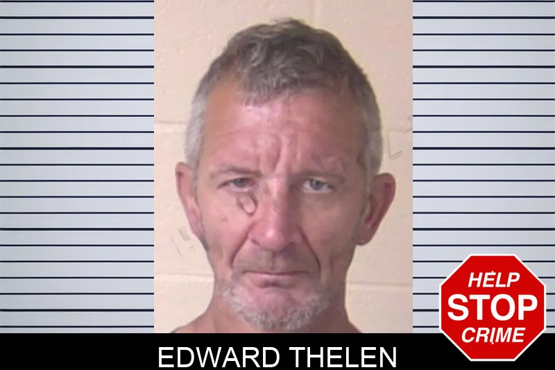 Edward Thelen mugshot