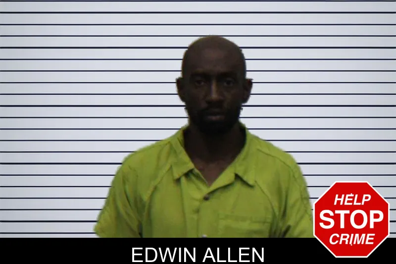 Edwin Allen mugshot