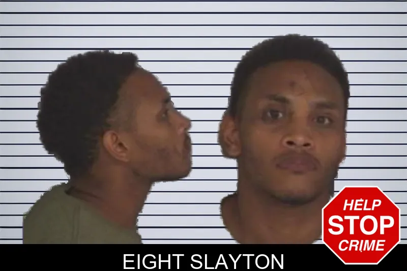 Eight Slayton mugshot