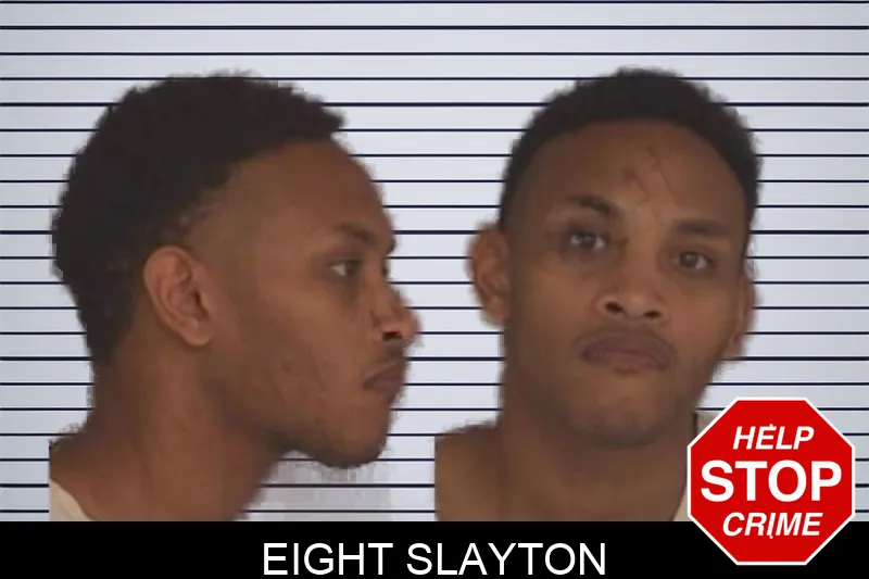 Eight Slayton mugshot