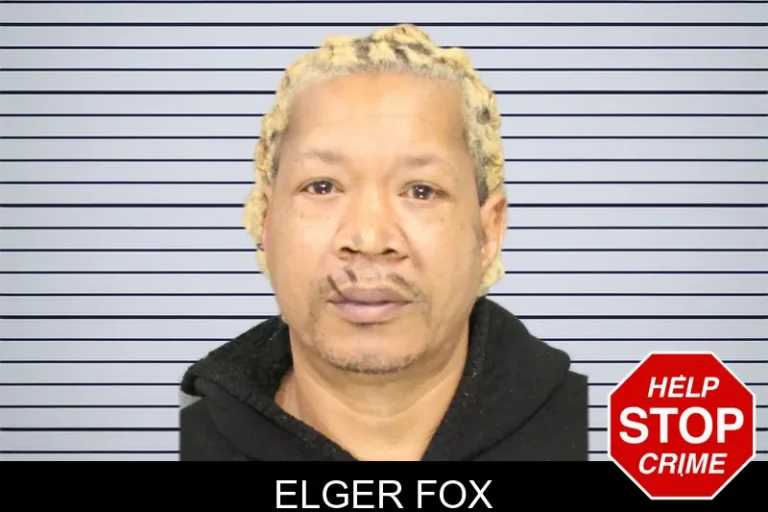 Elger Fox mugshot – Cobb County , Georgia Elger Fox