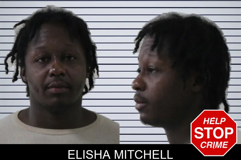 Elisha Mitchell mugshot