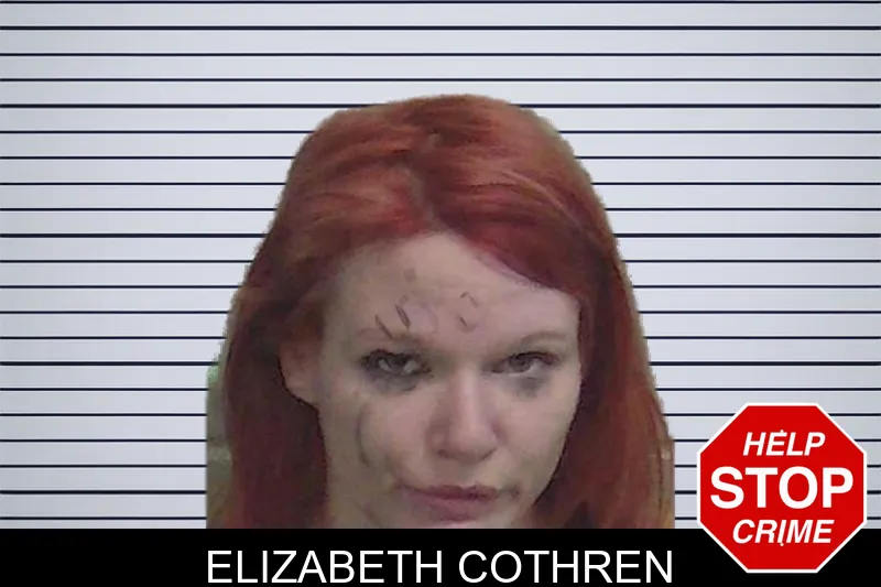 Elizabeth Cothren mugshot