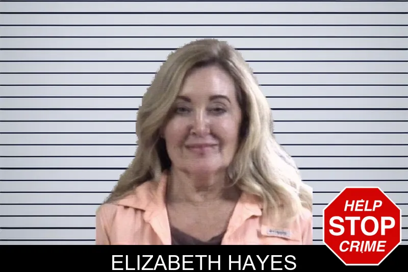 Elizabeth Hayes mugshot