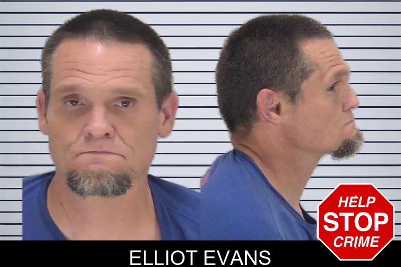 Elliot Evans mugshot