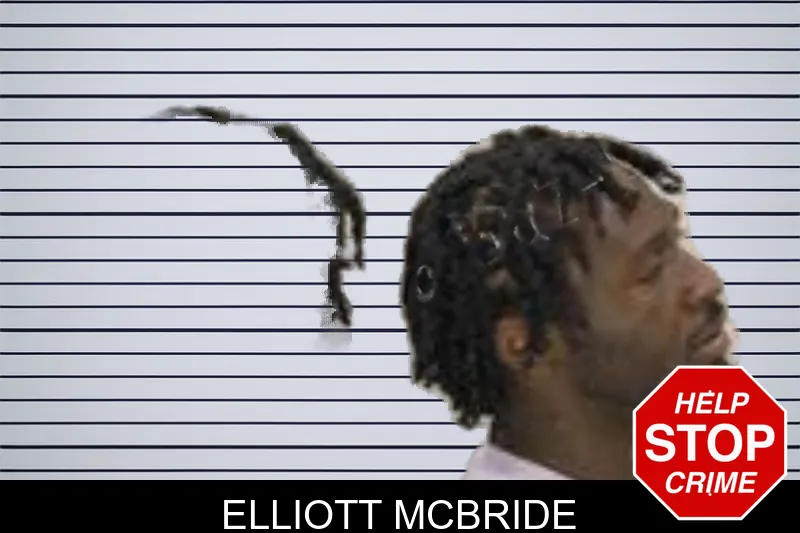 Elliott McBride mugshot