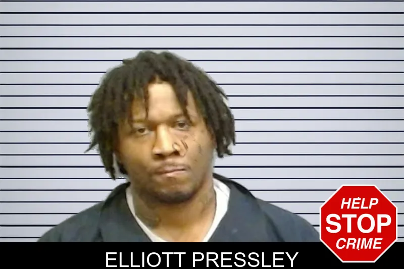 Elliott Pressley mugshot