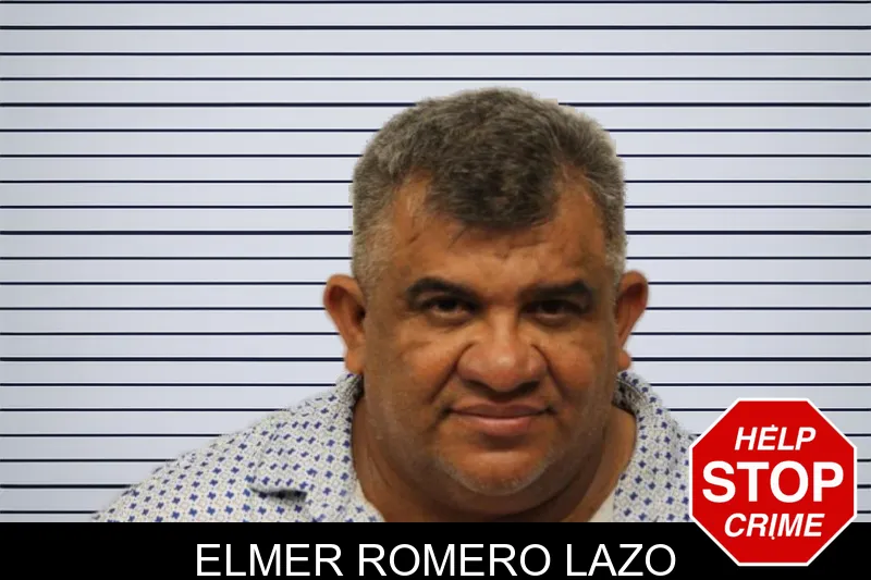 Elmer Romero Lazo mugshot – Chatham County , Georgia Elmer Romero Lazo mugshot