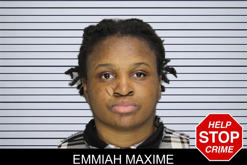 Emmiah Maxime mugshot
