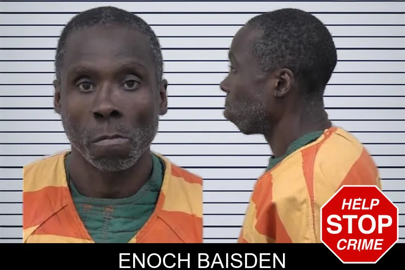 Enoch Baisden mugshot