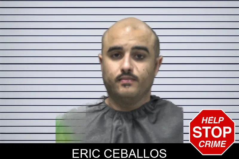 Eric Ceballos mugshot