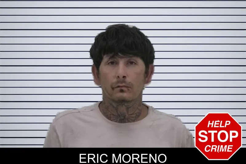Eric Moreno mugshot