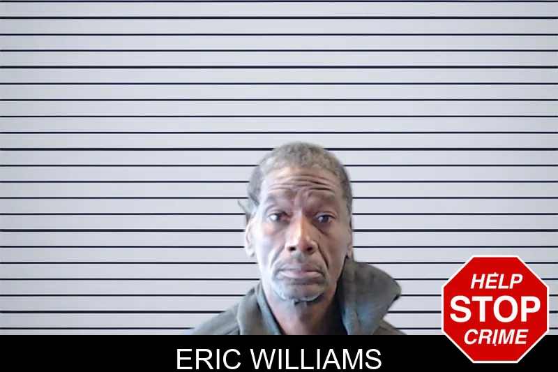 Eric Williams mugshot
