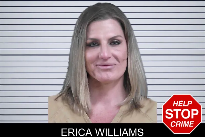Erica Williams mugshot