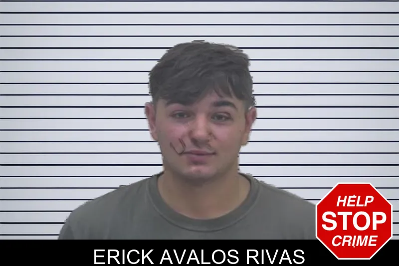 Erick Avalos Rivas mugshot