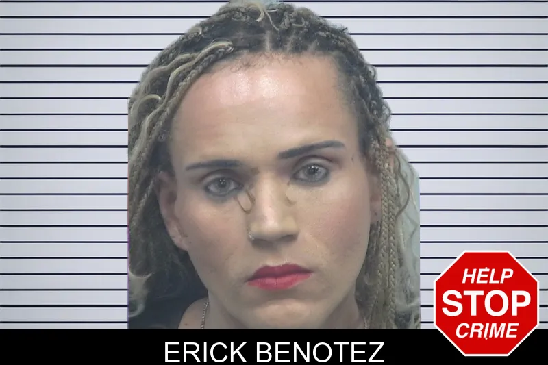 Erick Benotez mugshot