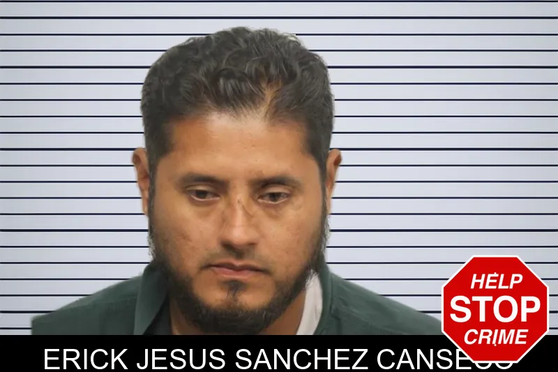 Erick Jesus Sanchez Canseco mugshot