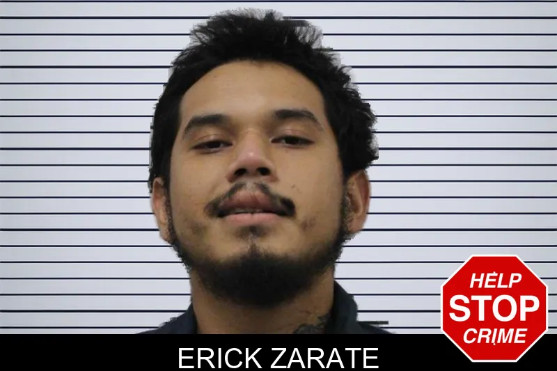 Erick Zarate mugshot