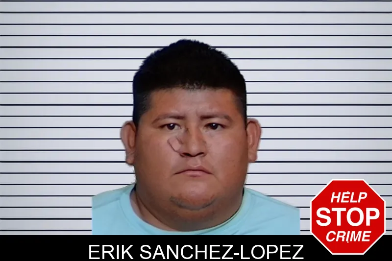 Erik Sanchez-Lopez mugshot