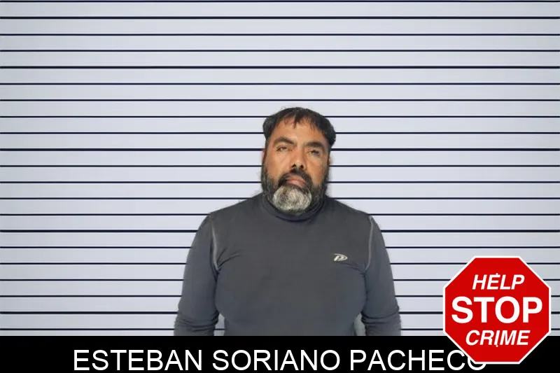 Esteban Soriano Pacheco mugshot