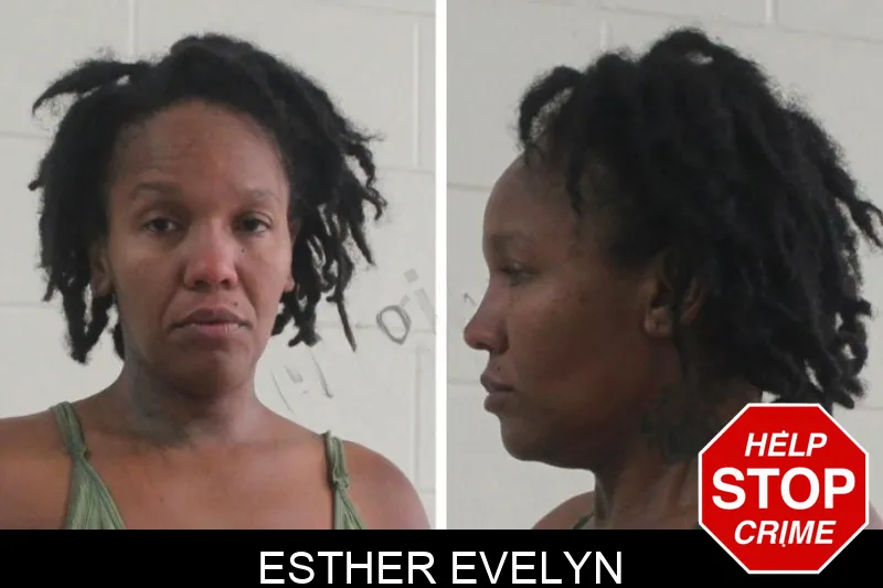 Esther Evelyn mugshot