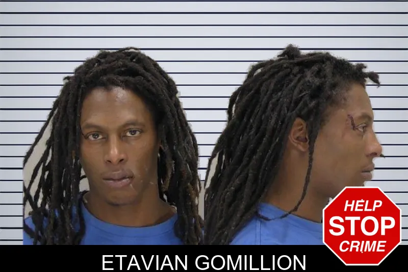 Etavian Gomillion mugshot