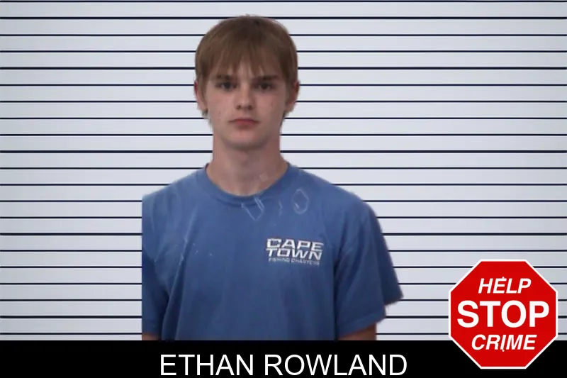 Ethan Rowland mugshot
