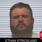 Ethan Strickland mugshot