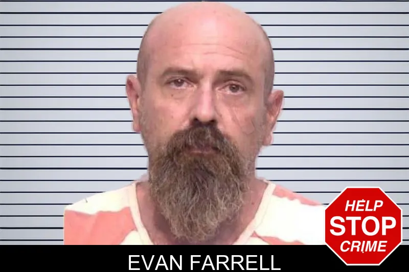 Evan Farrell mugshot