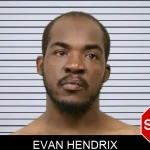Evan Hendrix mugshot