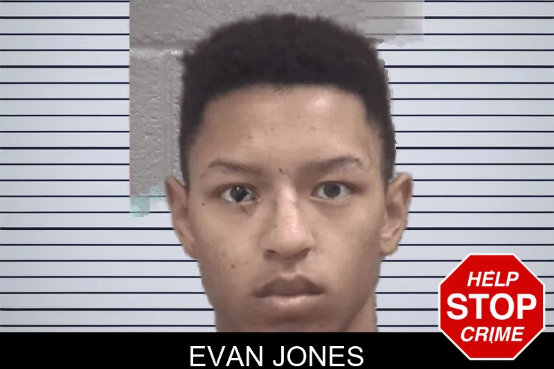 Evan Jones mugshot