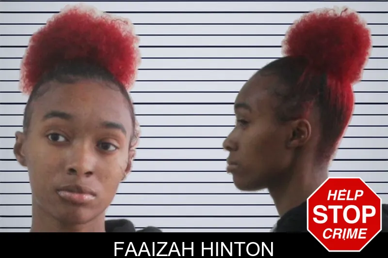 Faaizah Hinton mugshot