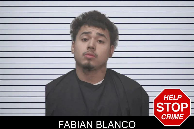 Fabian Blanco mugshot