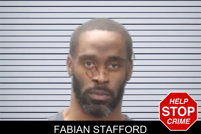 Fabian Stafford mugshot