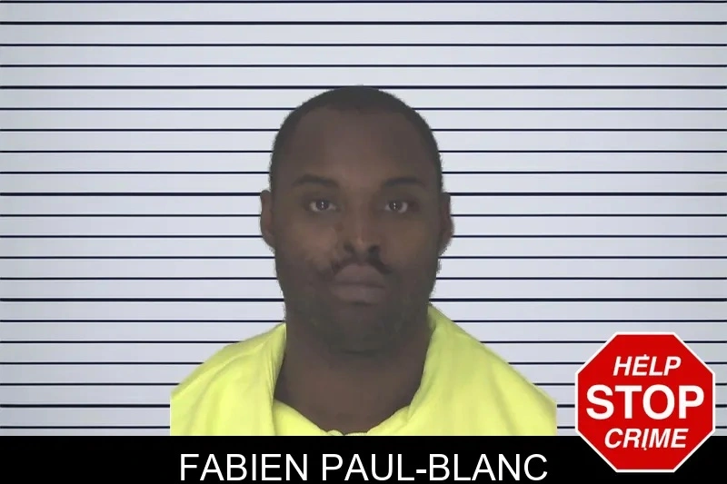 Fabien Paul-Blanc mugshot