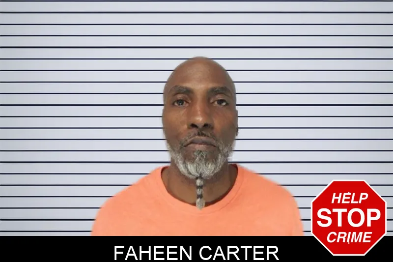 Faheen Carter mugshot
