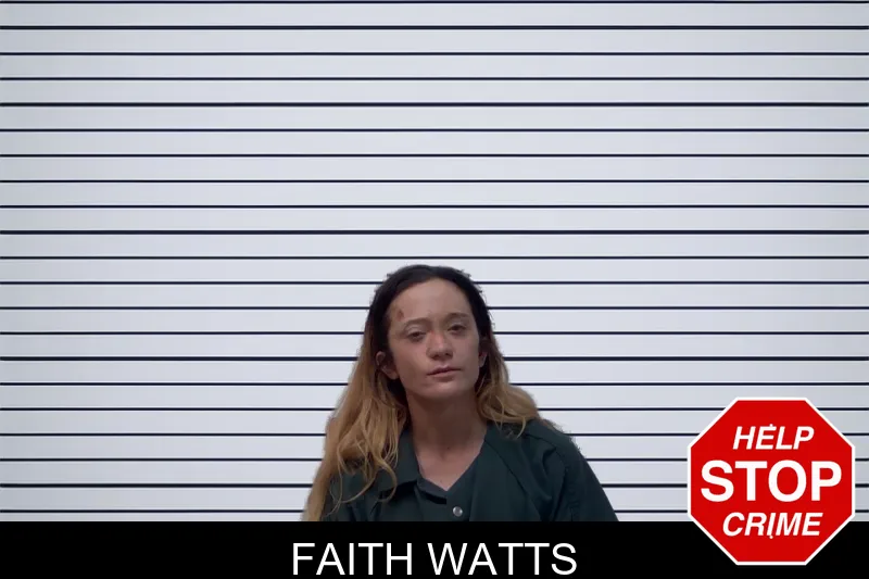 Faith Watts mugshot