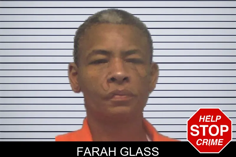 Farah Glass mugshot