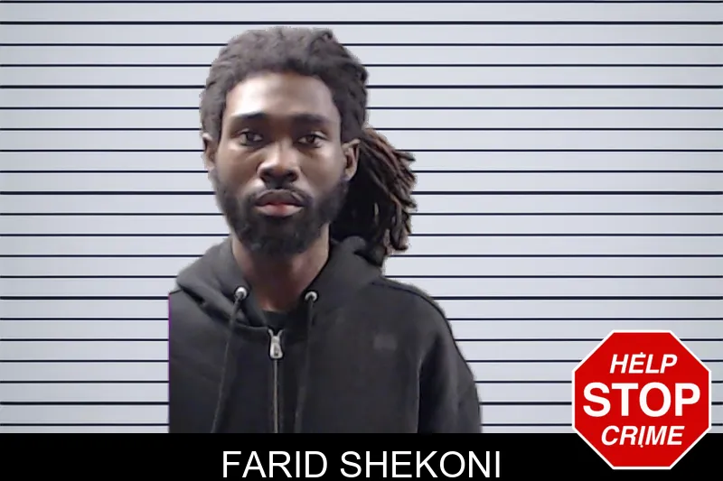 Farid Shekoni mugshot