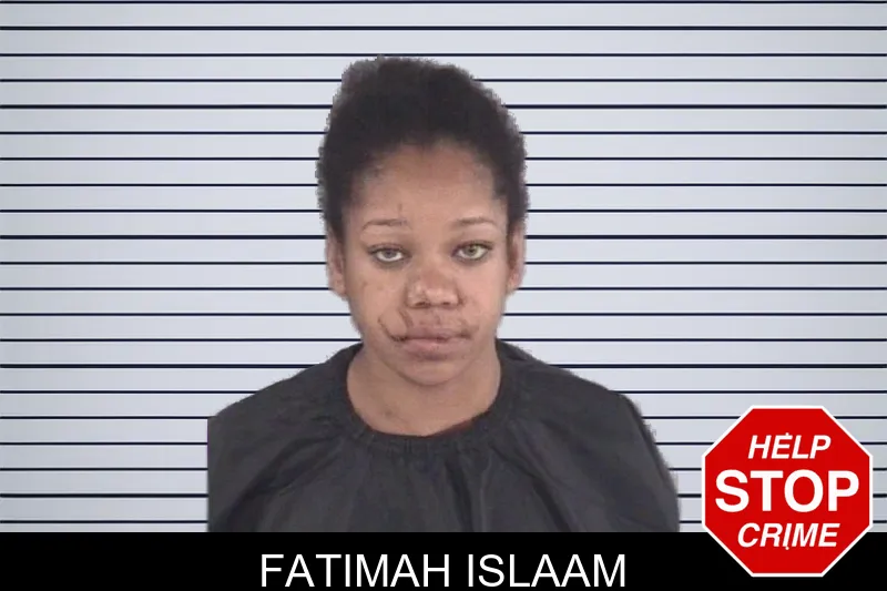 Fatimah Islaam mugshot