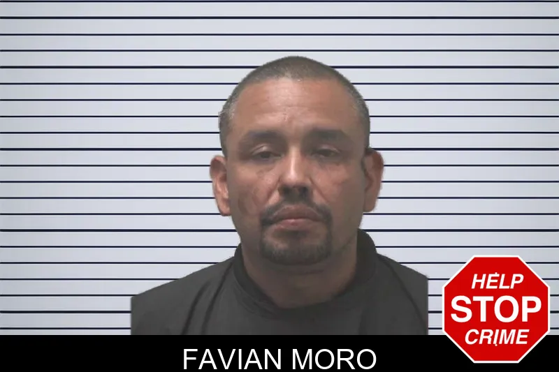 Favian Moro mugshot