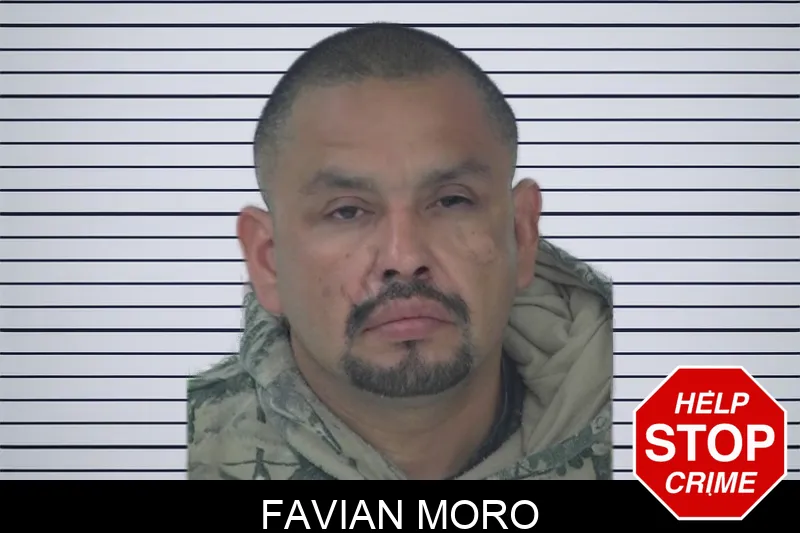 Favian Moro mugshot